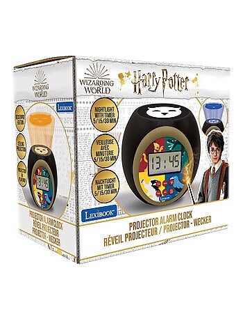 Harry Potter Reloj despertador con proyector y temporizador