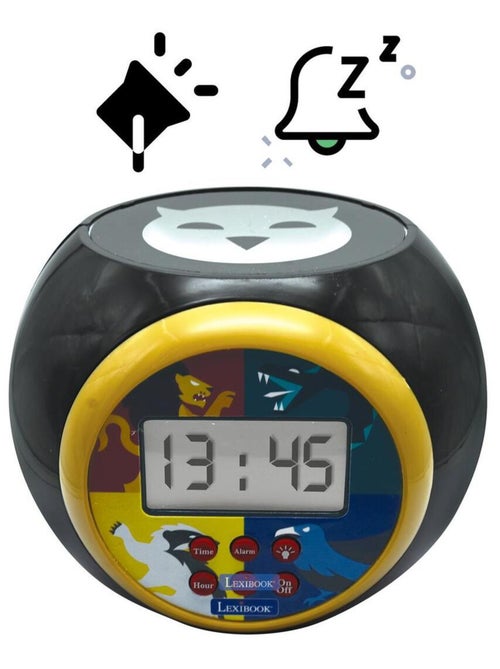 Harry Potter Reloj despertador con proyector y temporizador - Kiabi