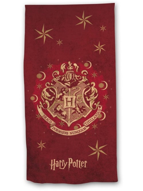 Harry Potter, Toalla de Baño Infantil Estampada 100% Algodón, HOGWARTS - Kiabi