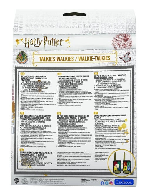 Harry Potter Walkie Talkies hasta 120 m - Kiabi
