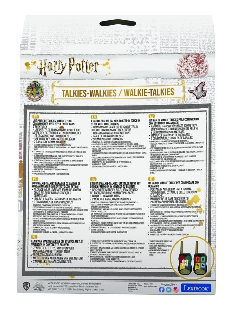 Harry Potter Walkie Talkies hasta 120 m N/D - Kiabi