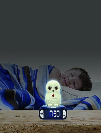 Hedwig Luz nocturna Reloj despertador con sonidos