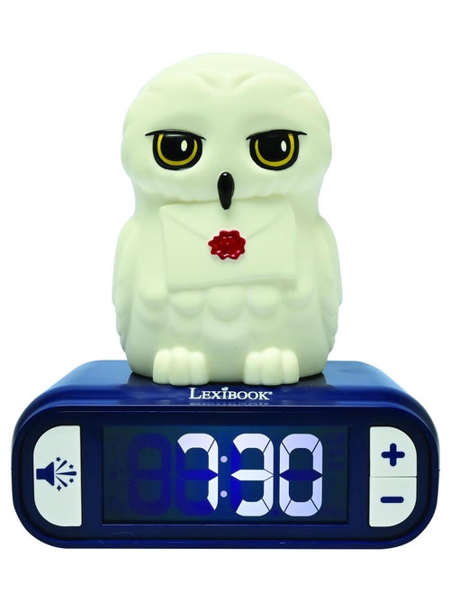 Hedwig Luz nocturna Reloj despertador con sonidos - Kiabi