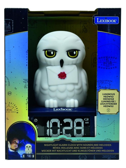 Hedwig Luz nocturna Reloj despertador con sonidos - Kiabi