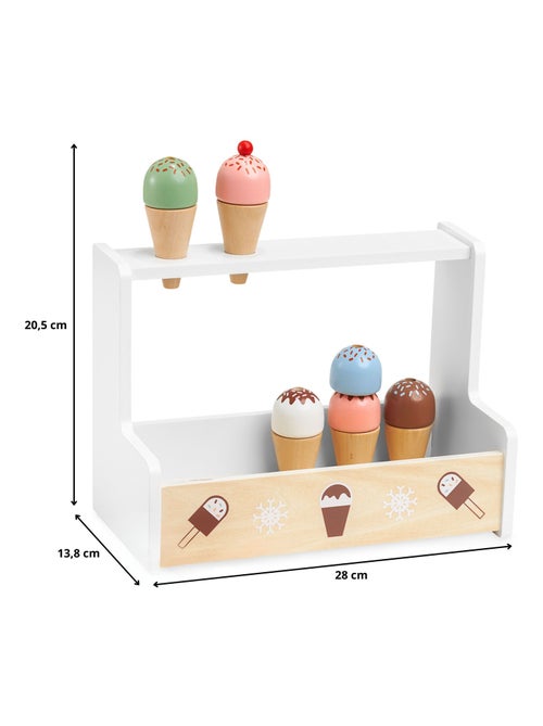 Heladería de madera con accesorios desde 3 años Mamabrum - Kiabi