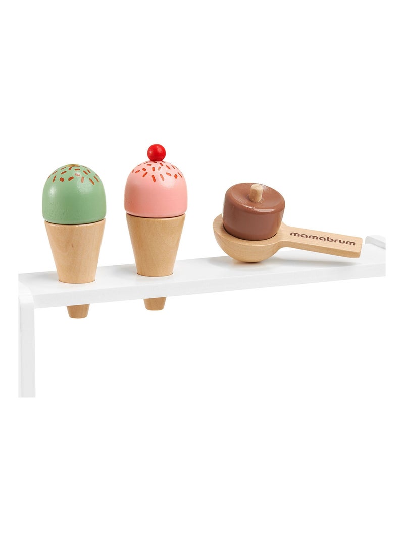 Heladería de madera con accesorios desde 3 años Mamabrum N/D - Kiabi