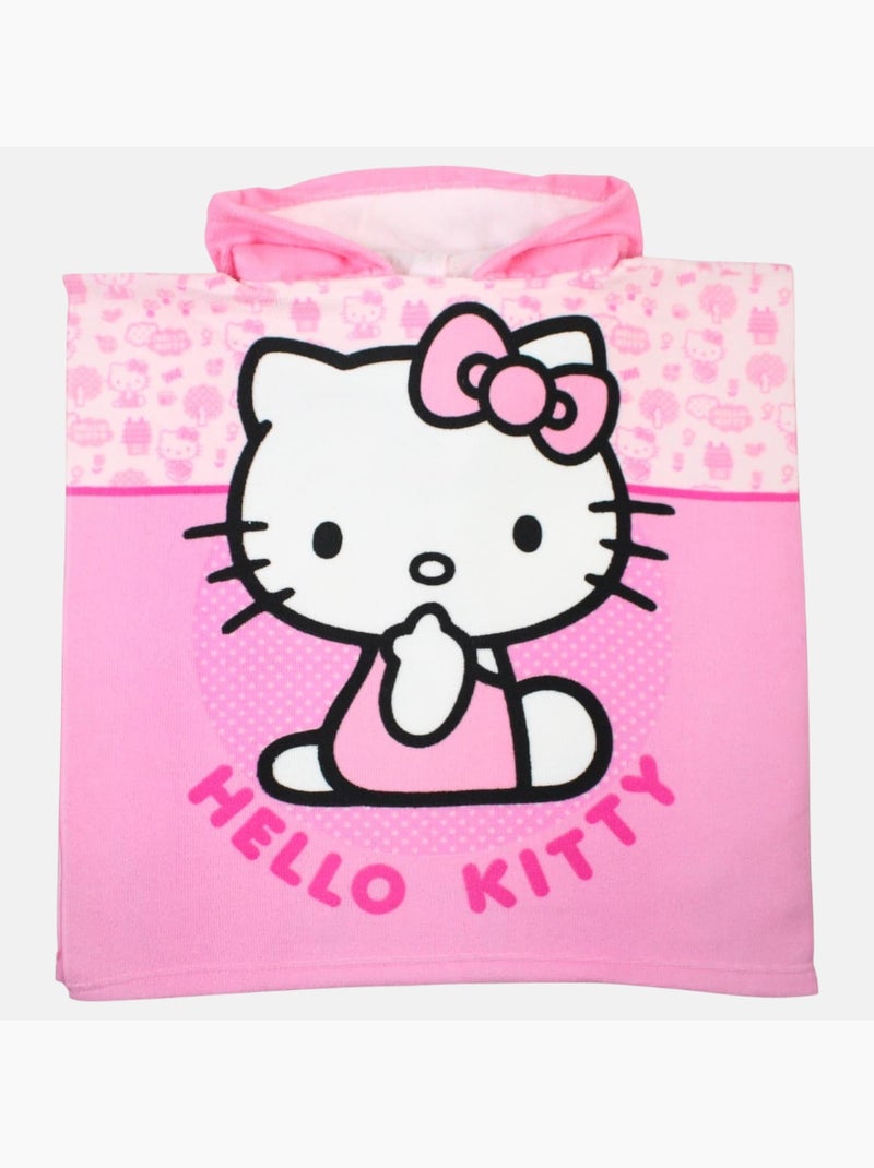 Hello Kitty - Poncho niña Rosa - Kiabi