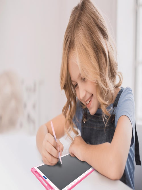 Hello Kitty 11'' tableta de tinta electrónica multicolor para aprender a dibuTarro con plantillas - Kiabi