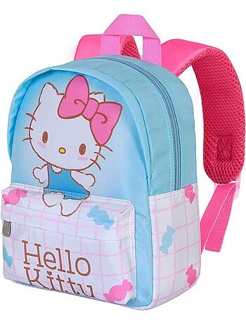 Hello kitty candy mochila preescolar joy, azul