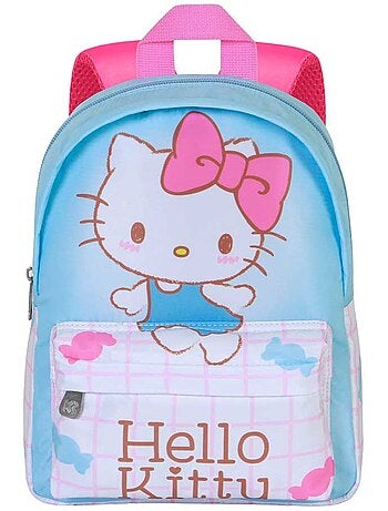 Hello kitty candy mochila preescolar joy, azul