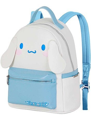 Hello kitty cinnamoroll face mochila heady, blanco
