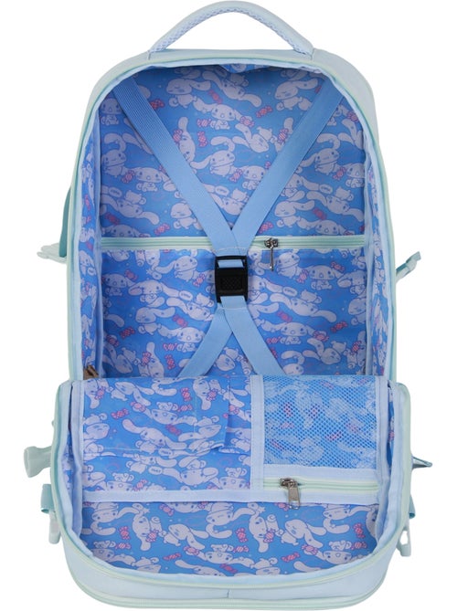 Hello Kitty Cinnamoroll Varsity Mochila Mercury 2.0 Viaje Cabina Avión 40x20x25cm, Azul - Kiabi Hello Kitty Cinnamoroll Varsity Mochila Mercury 2.0 Viaje Cabina Avión 40x20x25cm, Azul - Kiabi