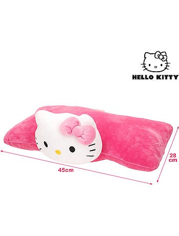 Hello kitty cojín peluche 2 en 1 suave y aterciopelado