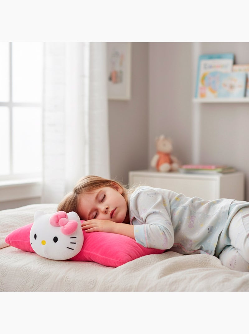 Hello kitty cojín peluche 2 en 1 suave y aterciopelado Rosa - Kiabi