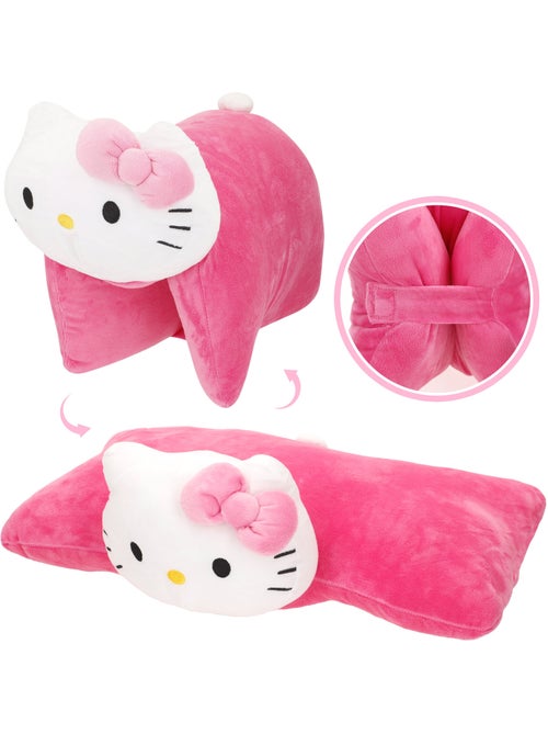 Hello kitty cojín peluche 2 en 1 suave y aterciopelado - Kiabi