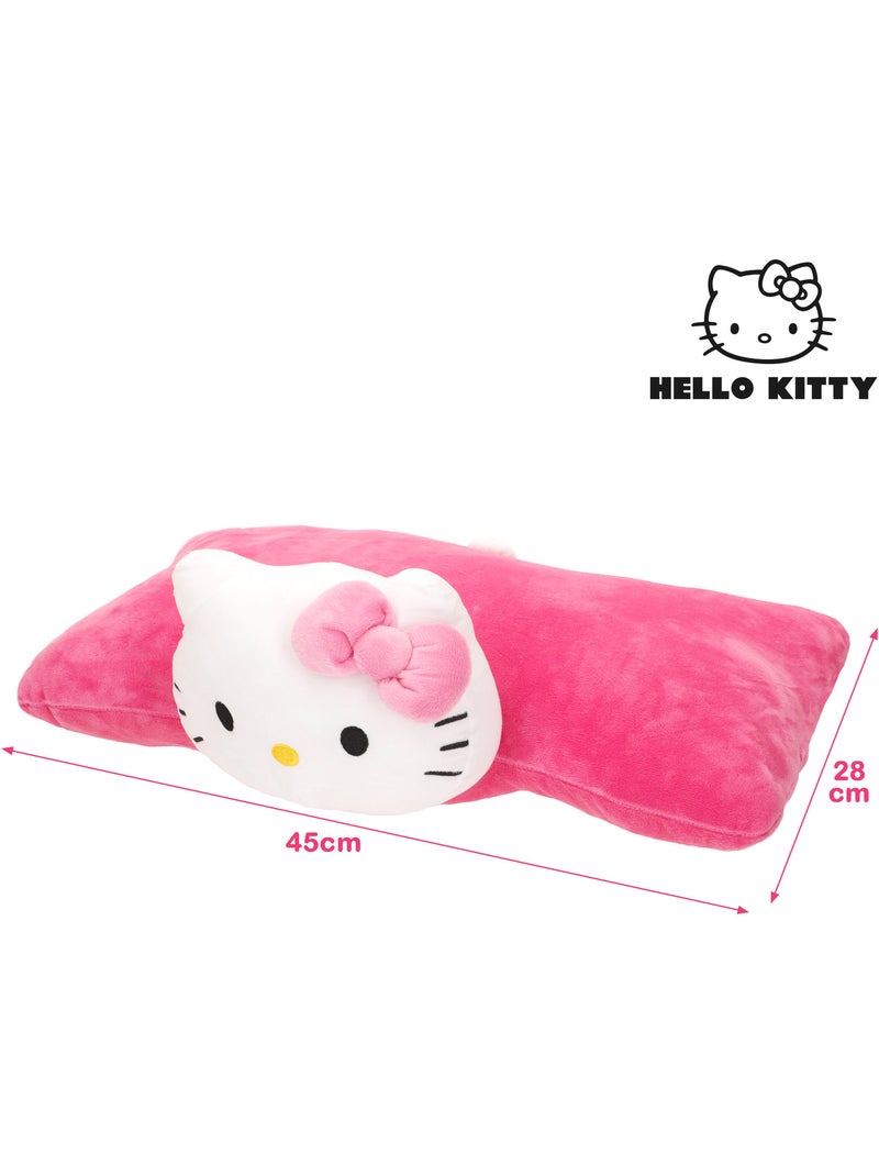 Hello kitty cojín peluche 2 en 1 suave y aterciopelado Rosa - Kiabi