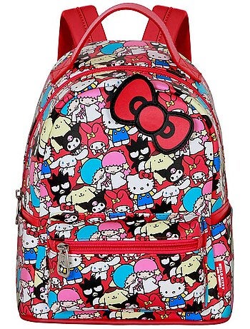 Hello Kitty Friends Mochila Heady Pequeña, Multicolor