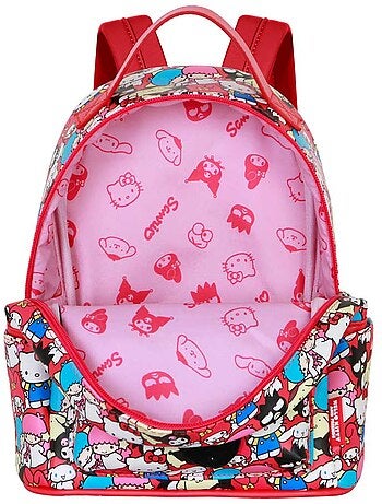 Hello Kitty Friends Mochila Heady Pequeña, Multicolor