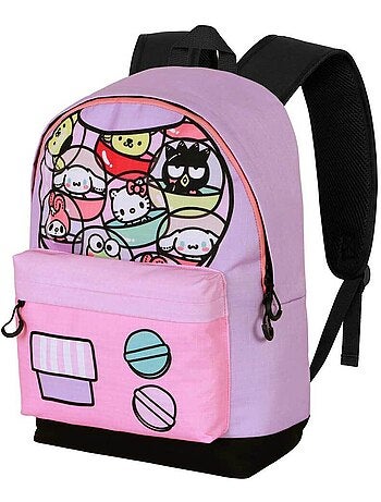 Hello kitty gashapon mochila hs fan 2.2, rosa