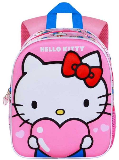 Hello Kitty Heart Mochila Basic, Rosa - Kiabi Hello Kitty Heart Mochila Basic, Rosa - Kiabi