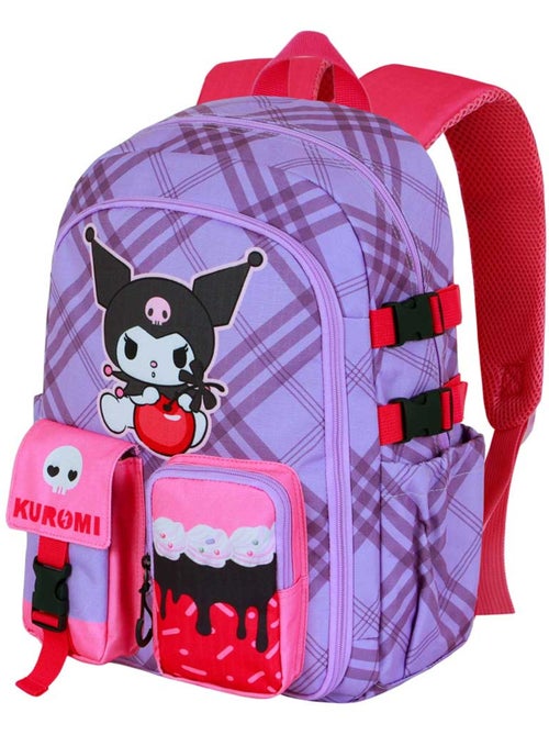 Hello Kitty Kuromi Cherry Mochila Haru, Malva - Kiabi Hello Kitty Kuromi Cherry Mochila Haru, Malva - Kiabi