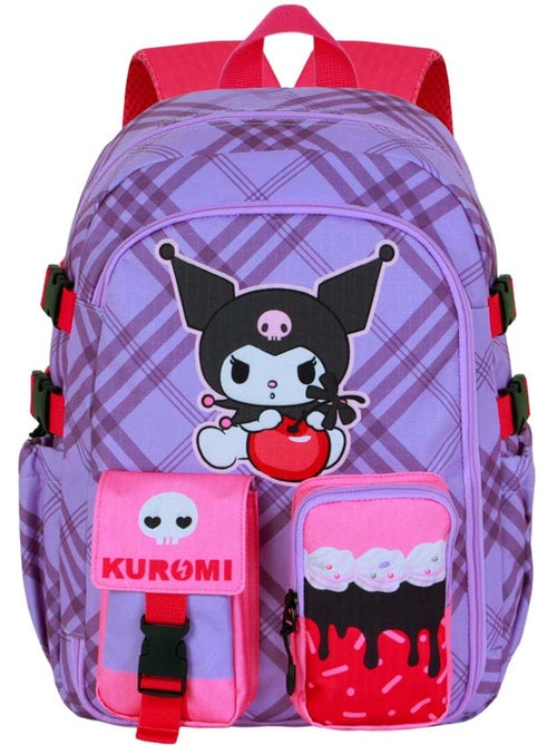 Hello Kitty Kuromi Cherry Mochila Haru, Malva - Kiabi Hello Kitty Kuromi Cherry Mochila Haru, Malva - Kiabi
