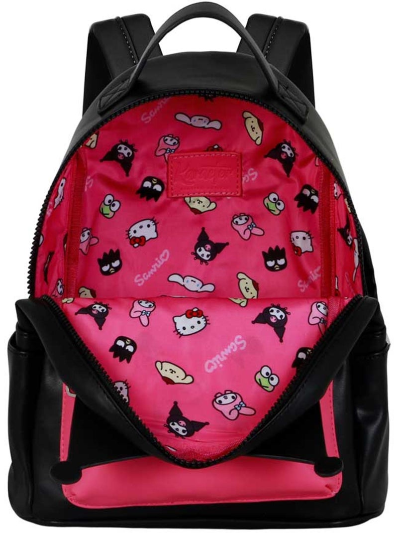 Hello Kitty Kuromi Face Mochila Heady, Lila Malva lila - Kiabi