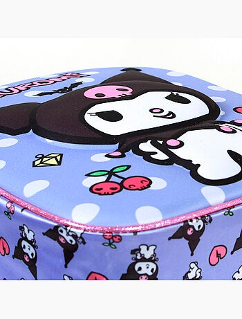 Hello Kitty Kuromi Rebel Mochila 3D Elite, Malva