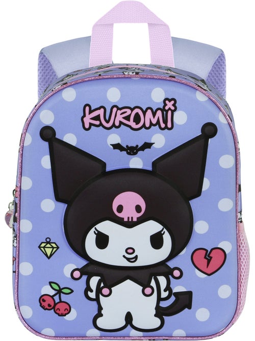 Hello Kitty Kuromi Rebel Mochila 3D Elite, Malva - Kiabi