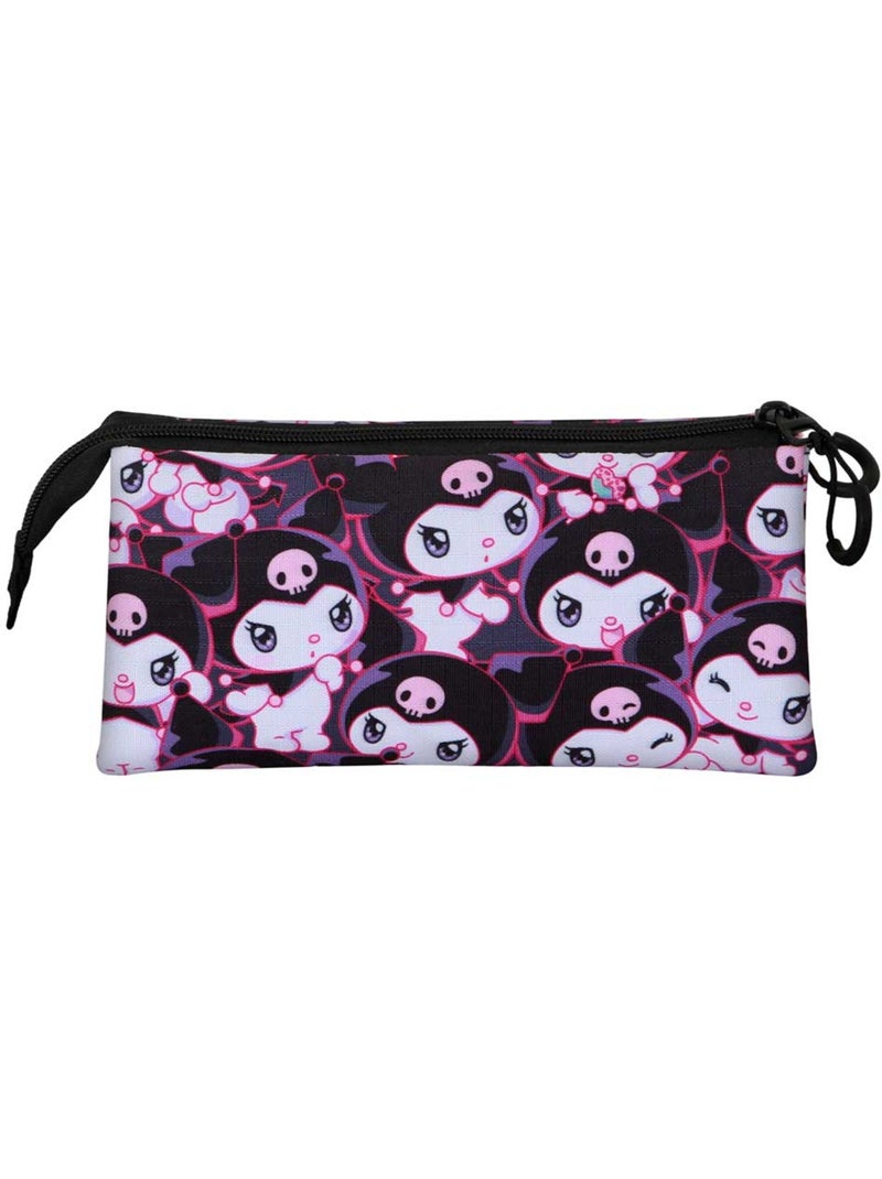 Hello Kitty Kuromi Rogue Estuche Portatodo Triple, Lila Malva lila - Kiabi