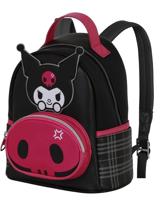Hello Kitty Kuromi Skull Mochila Heady Pequeña, Negro - Kiabi Hello Kitty Kuromi Skull Mochila Heady Pequeña, Negro - Kiabi