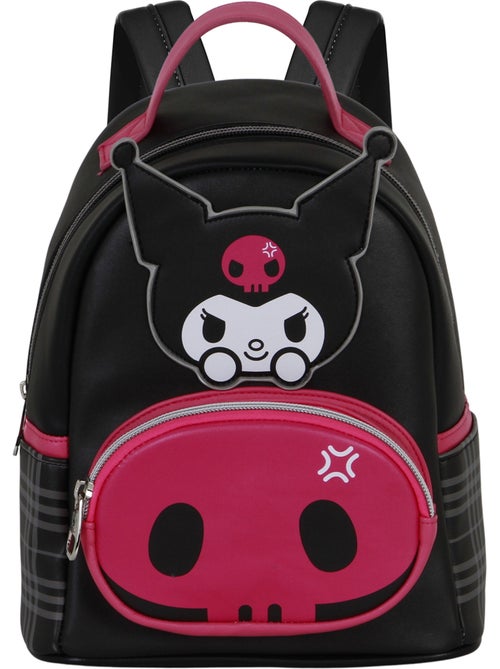 Hello Kitty Kuromi Skull Mochila Heady Pequeña, Negro - Kiabi Hello Kitty Kuromi Skull Mochila Heady Pequeña, Negro - Kiabi