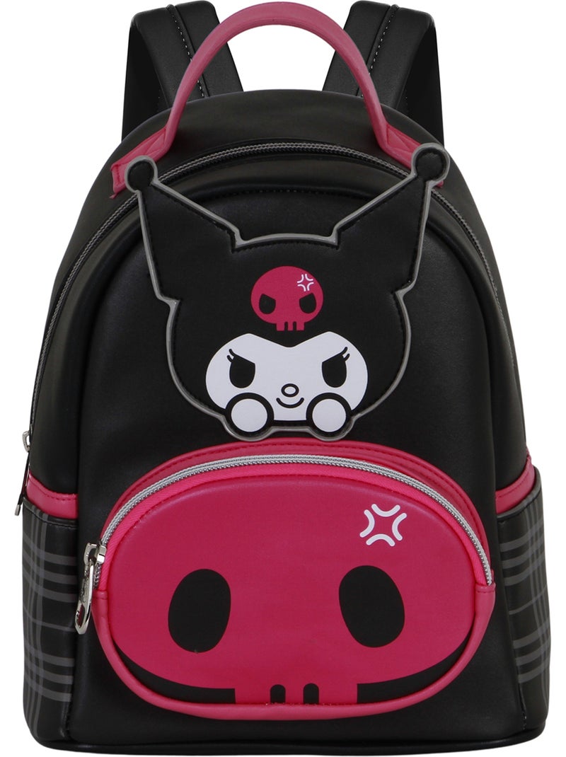 Hello Kitty Kuromi Skull Mochila Heady Pequeña, Negro Negro - Kiabi