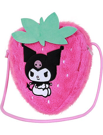 Hello Kitty Kuromi Strawberry Bolso Bandolera Soft, Rosa