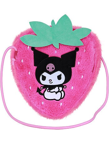 Hello Kitty Kuromi Strawberry Bolso Bandolera Soft, Rosa