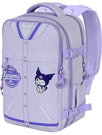 Hello Kitty Kuromi Varsity Mochila Mercury 2.0 Viaje Cabina Avión 40x20x25cm, Malva