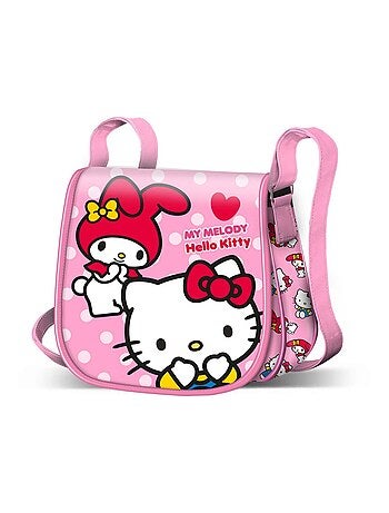 Hello Kitty Lovely Bolso Bandolera Muffin Mini, Rosa