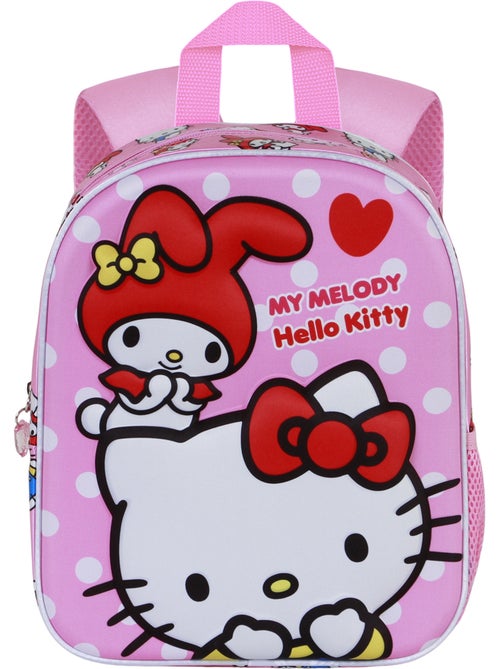 Hello kitty lovely mochila 3d elite, rosa - Kiabi