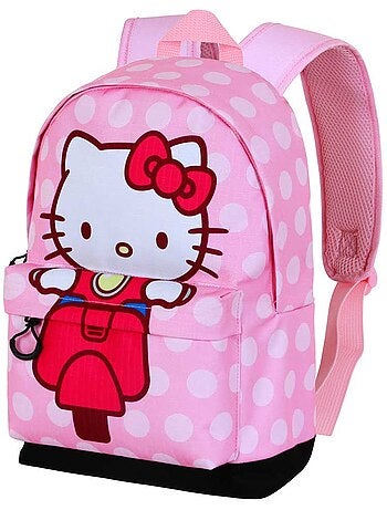 Hello Kitty Moto Mochila HS FAN 3.0, Rosa