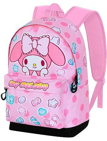 Hello kitty my melody sweets mochila hs fan 3.0, rosa