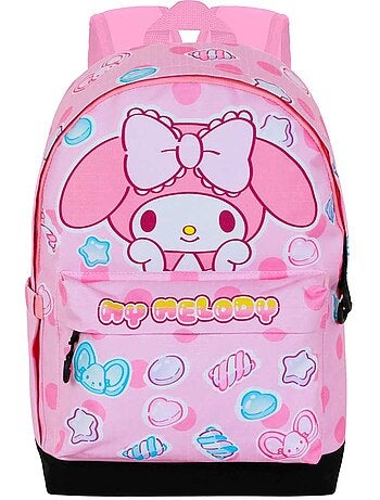 Hello kitty my melody sweets mochila hs fan 3.0, rosa
