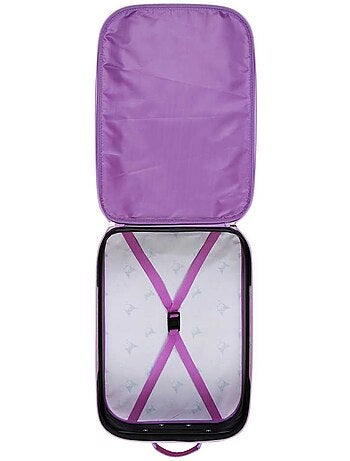 Hello kitty playful maleta trolley soft 3d, rosa