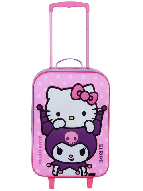 Hello Kitty Playful Maleta Trolley Soft 3D, Rosa - Kiabi