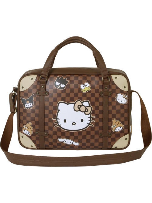 Hello Kitty Squares Bolso para Portátil Laptop, Marrón - Kiabi Hello Kitty Squares Bolso para Portátil Laptop, Marrón - Kiabi