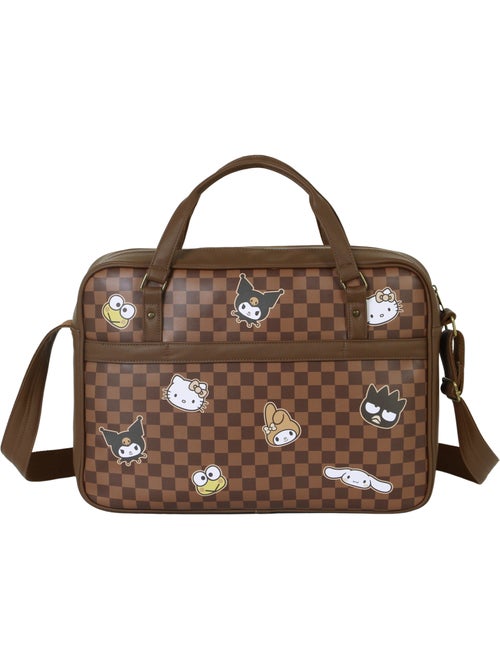 Hello Kitty Squares Bolso para Portátil Laptop, Marrón - Kiabi Hello Kitty Squares Bolso para Portátil Laptop, Marrón - Kiabi