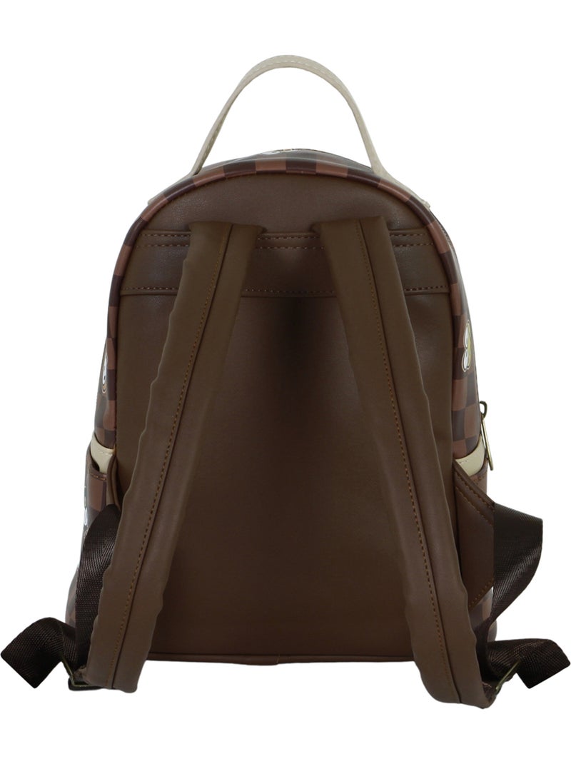 Hello Kitty Squares Mochila Heady Pequeña, Marrón Marrón - Kiabi