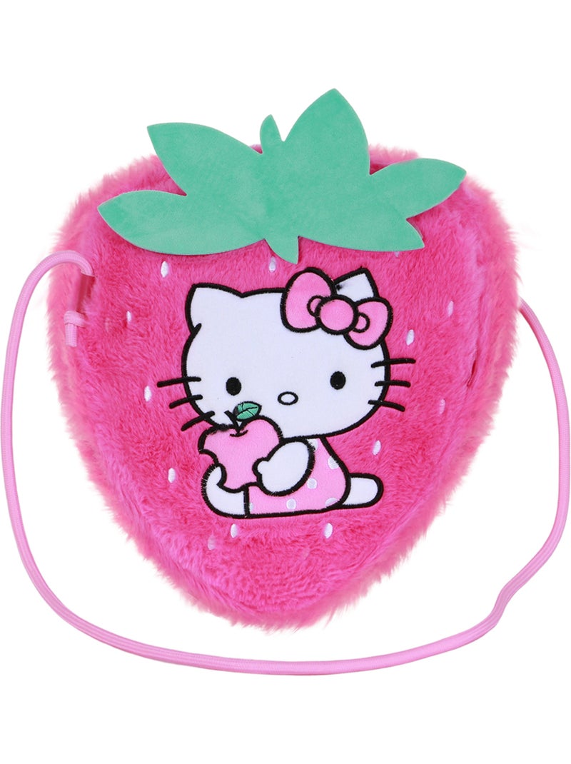 Hello Kitty Strawberry Bolso Bandolera Soft, Rosa Rosa - Kiabi