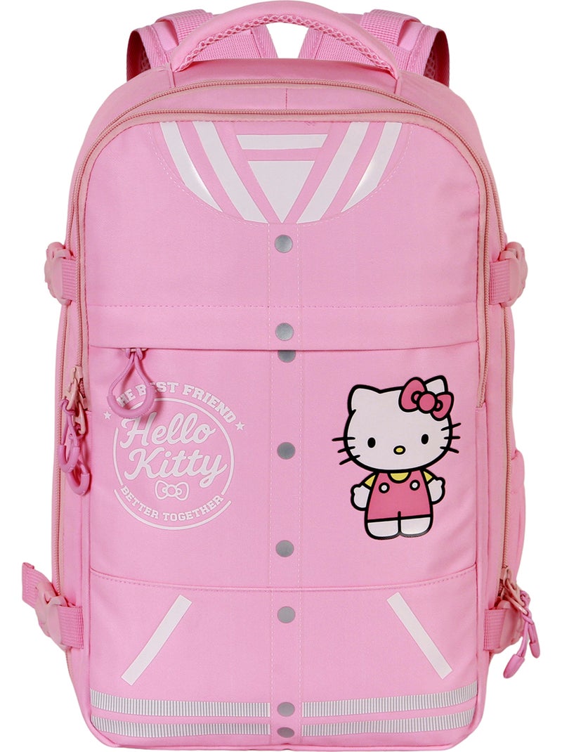 Hello Kitty Varsity Mochila Mercury 2.0 Viaje Cabina Avión 40x20x25cm, Rosa Rosa - Kiabi