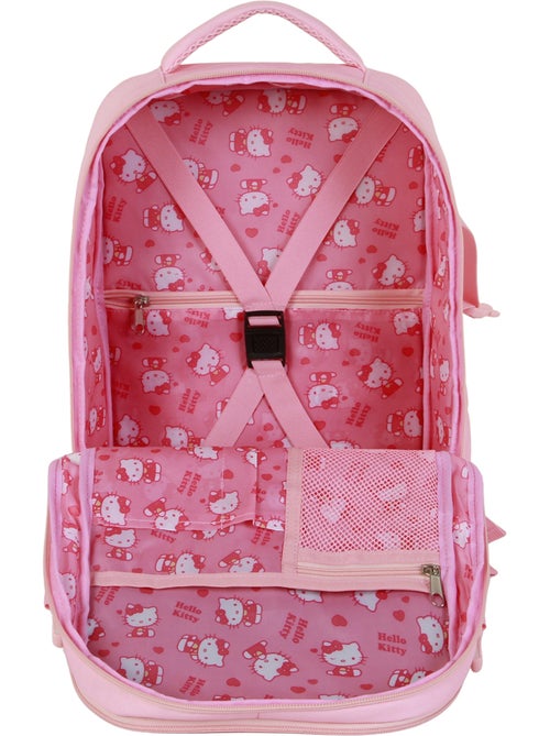 Hello Kitty Varsity Mochila Mercury 2.0 Viaje Cabina Avión 40x20x25cm, Rosa - Kiabi Hello Kitty Varsity Mochila Mercury 2.0 Viaje Cabina Avión 40x20x25cm, Rosa - Kiabi