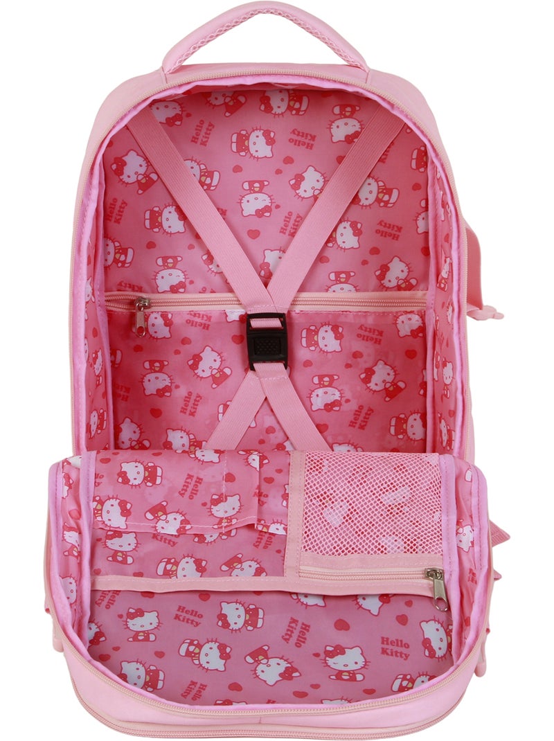 Hello Kitty Varsity Mochila Mercury 2.0 Viaje Cabina Avión 40x20x25cm, Rosa Rosa - Kiabi